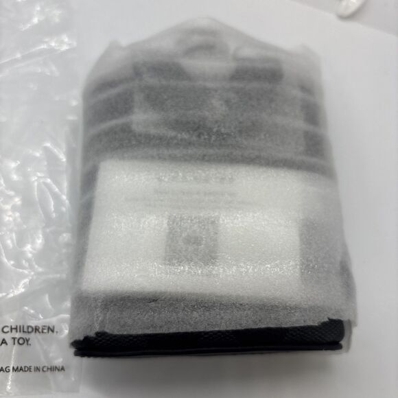 NWT COACH FLASK IN SIGNATURE CE786 BEVERAGE ALCOHOL BOTTLE CASE HOLDER Charcoal - Picture 5 of 7